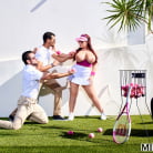 Natasha Nice in 'Curvy Milf Gets DPed By 2 Eager Young Studs'